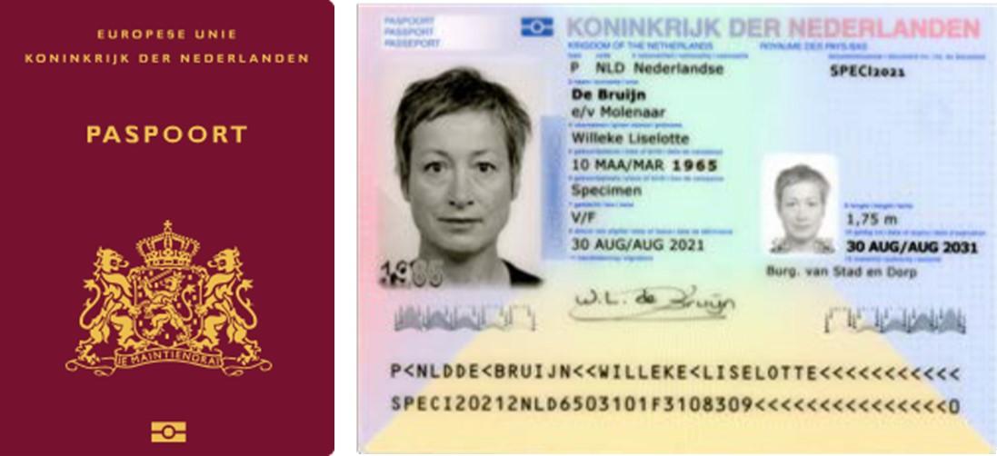 Features Of The Dutch Passports 2021 RvIG   National Passport 